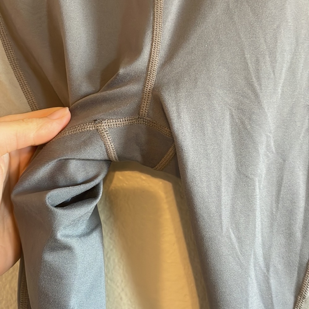Athleta Spar Colorblock‎ 7/8 Tight Color Silver Bells size small - Picture 4 of 14